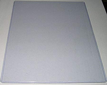 PLASTIC PROTECTIVE SLEEVES (TOP LOADERS) FOR 8x10 PHOTOS - 10-PACK OF SLEEVES