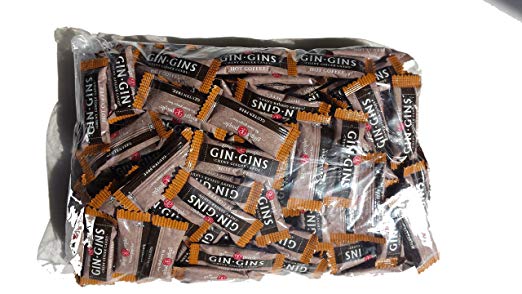 Gin Gins Hot Coffee Chewy Ginger Candy, 2lb Bag