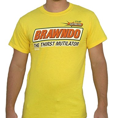 Brawndo The Thirst Mutilator Idiocracy T-Shirt It's Got Electrolytes Drink