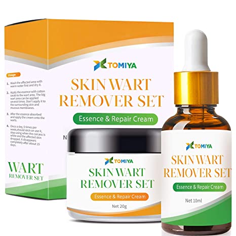 Tomiya Skin Tag Remover - Wart Remover - Quickly Remove Common And Plantar Warts - Cream