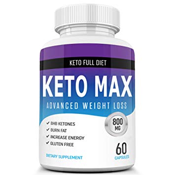 Keto Diet Plus Pills from Shark Tank - Weight Loss Supplement - Best Keto Diet Pills - Burns Fat Fast - Boost Energy and Metabolism - 60 Capsules