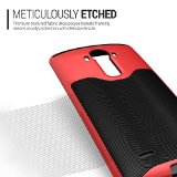 LG G4 case Caseology Wavelength Series Black  Red Textured Pattern Grip Cover Shock Proof LG G4 case