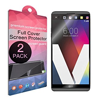 LG V20 [2-Pack] Screen Protector,SupThin [Full Coverage][Case Friendly][Bubble-Free][Anti-Scratch] HD Clear Screen Protector for LG V20[2-Pack]