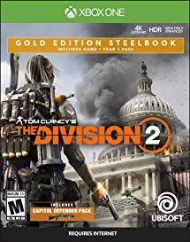 Tom Clancy's The Division 2 - Xbox One Gold Steelbook Edition