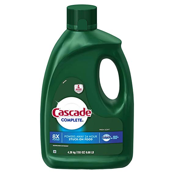 Cascade Complete Gel Dishwasher Detergent, Fresh Scent, 155 oz.ES
