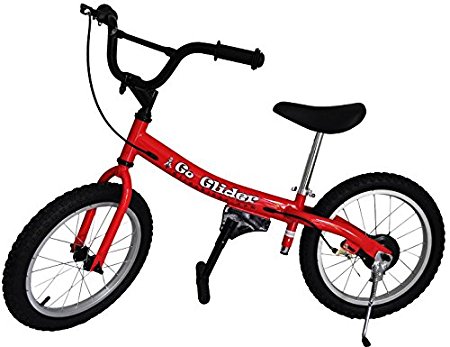 Go Glider Kids Balance Bike Lightweight Alloy with Patented Slow Speed Geometry (35 Inch Max Handlebar Height)