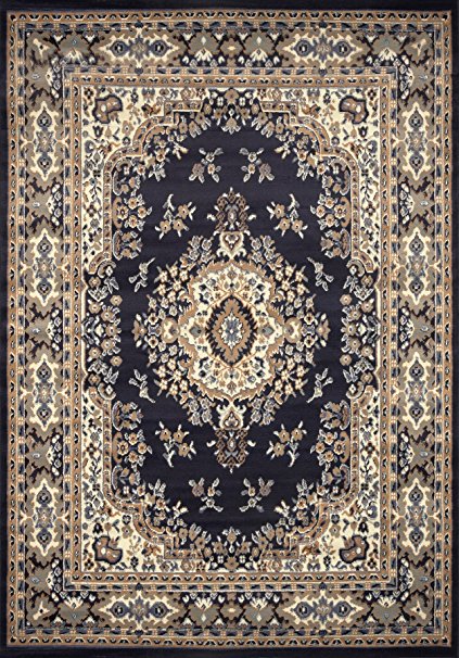 Home Dynamix 10-7069-300 Premium Collection Area Rug, 9 x 12-Feet, Navy Blue