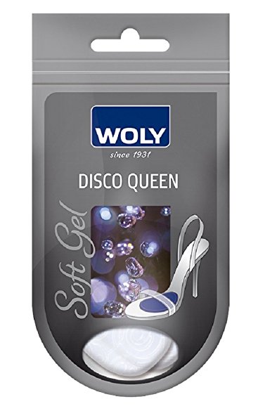 Woly Disco Queen. German Soft Gel Metatarsal Pads To Relieve Ball Of Foot Pain In High-Heels.