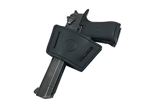 1791 Universal MAX Leather Gun Holster, OWB / IWB CCW Holster, Right and Left Handed - Fits HK VP9, SIG P226, P229, P220 Walther PPQ, PPK, SW MP40, Beretta 92FS, Springfield XDS, Ruger SR9c, SP101