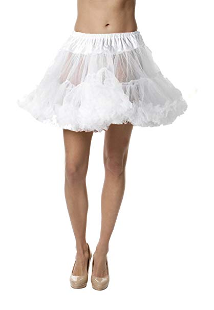 BellaSous Luxury Adult Woman Flirt Length 15" Sexy Tutu Skirt for Halloween, Costume Wear, or Dress up