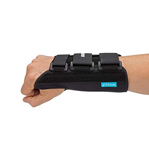 Ossur Formfit Wrist Brace for Treatment of Tendonitis - Wrist Immobilization, Breathable Material, Contact Closure Straps & Customizable Stays (Small - Left - 8" Version)