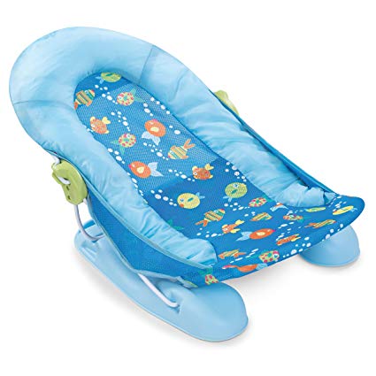 Summer Infant Large Comfort Baby Bather, Bubble Fish