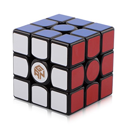 D-FantiX Gan 356S V2 (Lite) 3x3 Speed Cube Gans 356S Magic Cube Puzzles Black