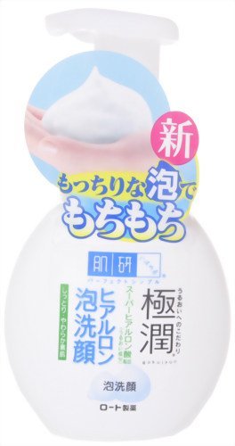 Rohto Hadalabo Gokujyn Hyaluronic Acid Cleansing Foam - 160ml (japan import)