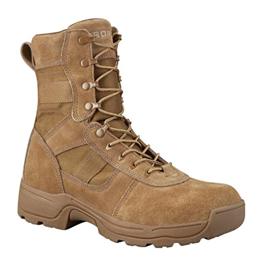 Propper Series 100 8" Leather & Cordura Tactical Military Combat Boot - Coyote