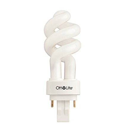 OTT-LITE 13 Watt Plug In Swirl Compact Fluorescent Light Bulb / OttLite? High Definition Natural LightingTM 13 watt replacement bulb by Ott-lite