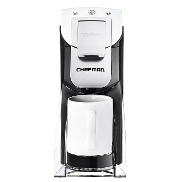 Chefman, My Barista Single Serve Coffee Maker, White