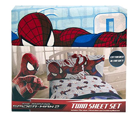 The Amazing Spiderman 2 Twin Sheet Set