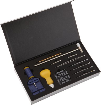 Paylak TSA9005 Watch Repair Tool Kit with Band Link Remover, Sizing Tool, and Storage Case