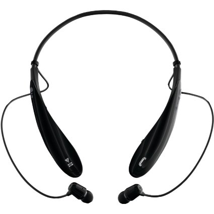 LG Electronics Tone Ultra HBS-800 Bluetooth Stereo Headset - Retail Packaging - Black
