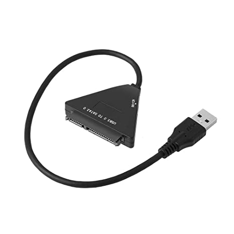 Docooler USB 3.0 to External 2.5" 3.5" SATA III HDD SSD Hard Drive Converter Adapter Cable for Mac Win 8 OS