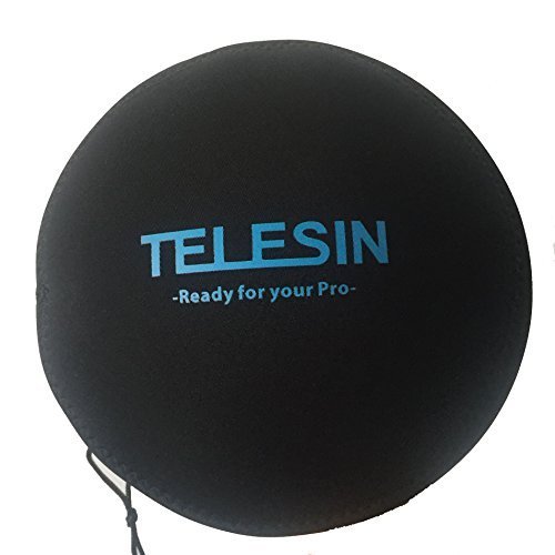TELESIN Protect Dome Bag Soft Cover for TELESIN 6" Dome Port for GoPro Hero 6/5/4/3, Session, Xiaomiyi 4K, EKEN, SJ6/SJ7 and Other 6 inch Dome for Action Cameras