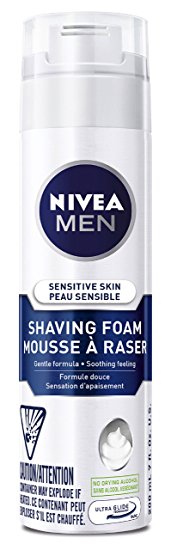 NIVEA MEN Sensitive Skin Shaving Foam 200ml