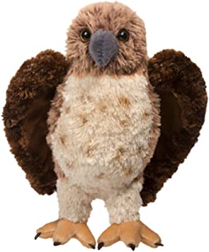 Douglas Orion Red-Tailed Hawk Plush Stuffed Animal