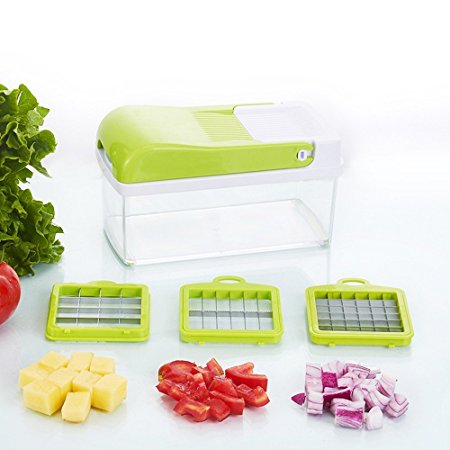 Make Real Shredder Vegetable-Fruit Chopper Vegetable Granulator Cheese-Onion Chopper-Dicer Vegetable slicer