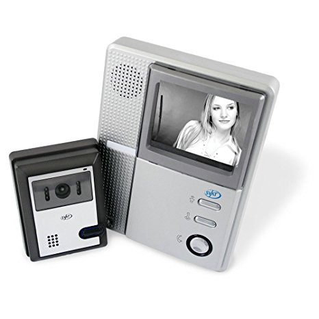 SVAT VISS6002 Handsfree 2-Wire Video Intercom System (Black & White)