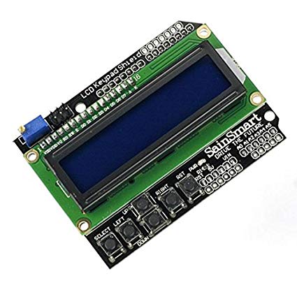 SainSmart LCD 1602 Keypad Shield for Arduino Due UNO R3 Mega2560 R3 Duemilanove