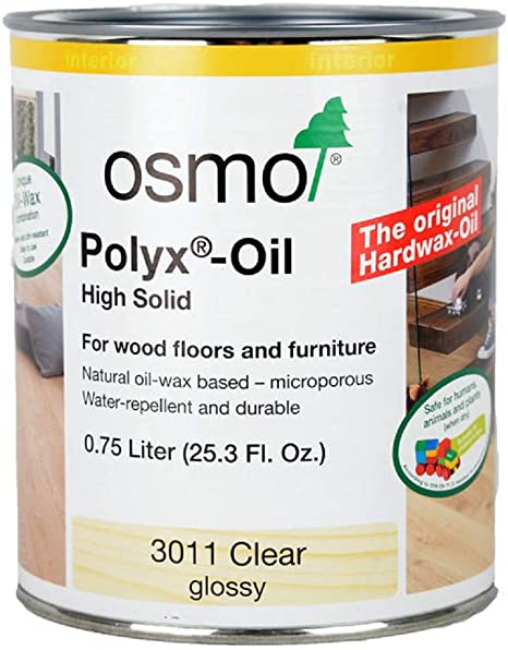 Osmo Polyx-Oil, 3011 Clear Gloss - .750 Liter