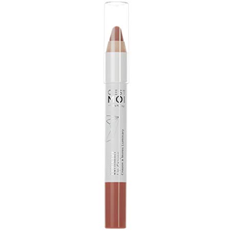 C'est Moi Luminary Lip Crayon | Easy-to-Use Pigmented Lip Crayon, Nourishing Formula & Creamy Texture, Hypoallergenic, Fragrance Free, Clinically Tested Non-Toxic Ingredients, Fresh, 0.10 oz