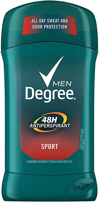 Degree Men Original Protection Antiperspirant Deodorant, Sport, 2.7 oz