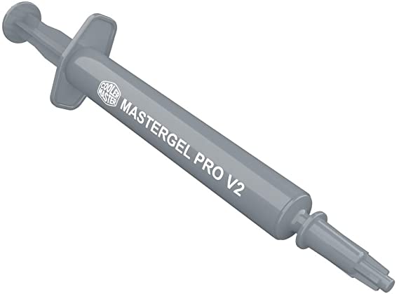 Cooler Master MasterGel Pro V2 High Performance Thermal Compound with High CPU/GPU Conductivity W/m.k= 9m Design for CPU and GPU Coolers