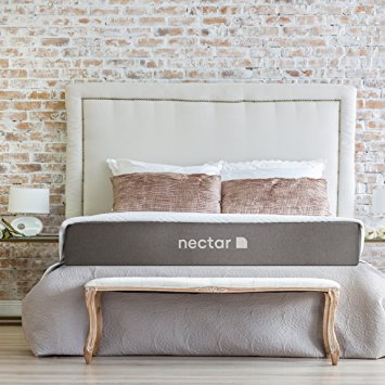 NECTAR Queen Mattress   2 Free Pillows - Gel Memory Foam - CertiPUR- US Certified - 180 Night Home Trial - Forever Warranty