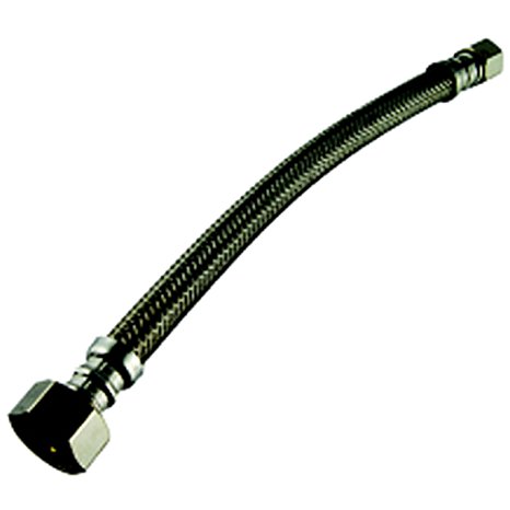 Fluidmaster PRO1F09 Braided Stainless Steel 9-Inch Faucet Supply Line