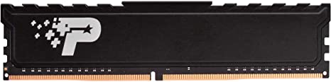 Patriot Signature Premium DDR4 16GB (1x16GB) 2666MHz (PC4-21300) UDIMM with Heatshield PSP416G26662H1