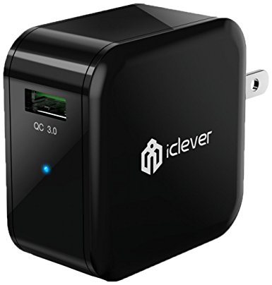 iClever Wall Charger for Samsung Galaxy S4 - Black