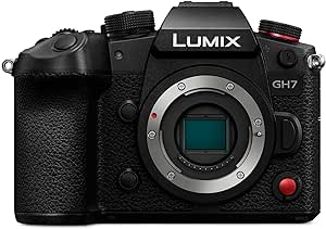 Panasonic LUMIX GH7 Mirrorless Micro Four Thirds Camera with Enhanced Video Speed and Quality, Optimized Workflows from Shooting to Post-Production, Adobe Cloud Compatible & Real-Time LUT, DC-GH7BODY