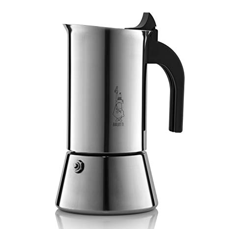 Bialetti 06969 venus Stovetop espresso coffee maker, 6 -Cup, Stainless Steel