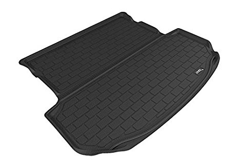 3D MAXpider M1KA0361309 Cargo Custom Fit All-Weather Floor Mat for Select Kia Sorento Models - Kagu Rubber (Black)