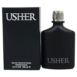 Usher for Men Eau de Toilette Spray, 3.4 Ounce