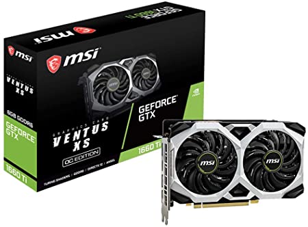 MSI Nvidia GTX1660Ti Ventas XS OC 6G Fan