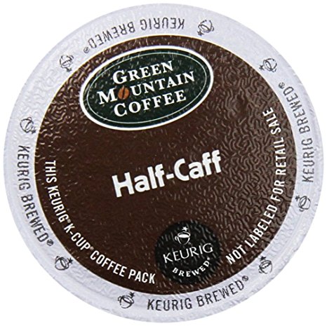 Green Mountain Coffee K-Cup for Keurig K-Cup Brewers, Half-Caff (Pack of 48)