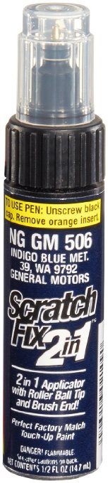 Dupli-Color NGGM506 Indigo Blue Metallic General Motors Exact-Match Touch-up Paint - 0.5 oz.