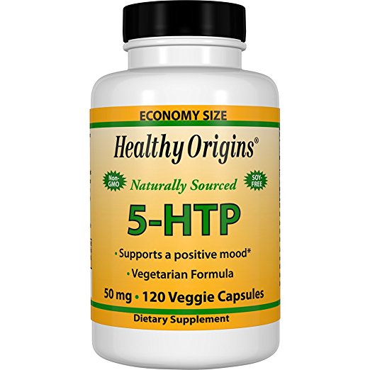 Healthy Origins 5-HTP Natural Multi Vitamins, 50 Mg, 120 Count