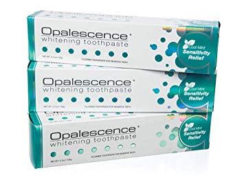 Opalescence Whitening Toothpaste, Sensitivity Relief, 3 Tubes, 4.7oz each