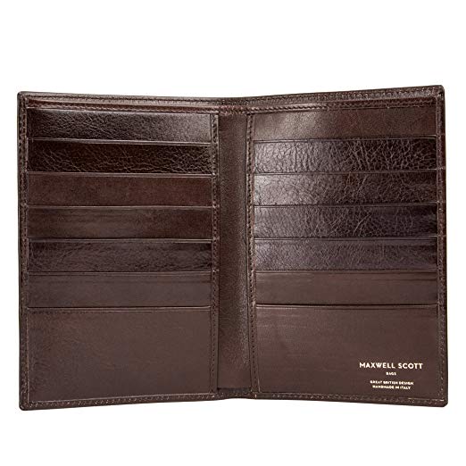 Maxwell Scott Luxury Leather Jacket Wallet - One Size (The Pianillo)