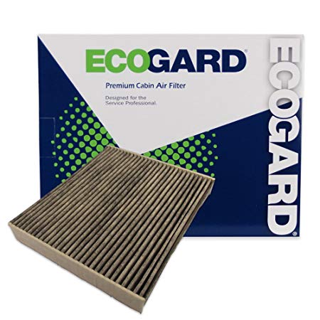 ECOGARD XC10180C Cabin Air Filter with Activated Carbon Odor Eliminator - Premium Replacement Fits Porsche Panamera